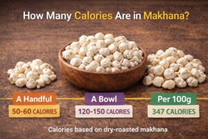 how many calories are in makhana
