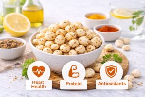 Health benefits of makhana for weight loss and heart