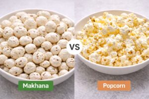 makhana vs popcorn