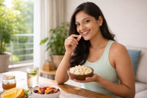 best time to eat makhana