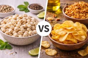 why makhana is better than fried snacks